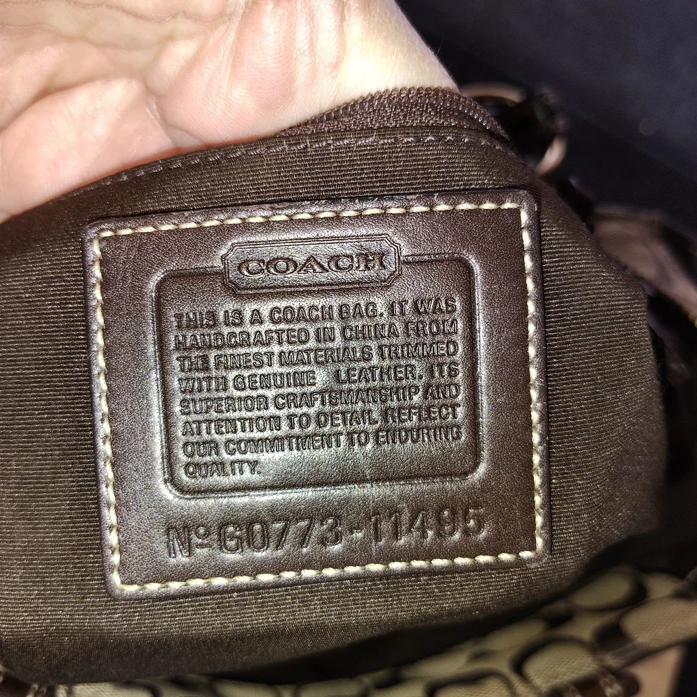 2008 Coach Patchwork Tote in Brown Tones - Picture 14 of 14